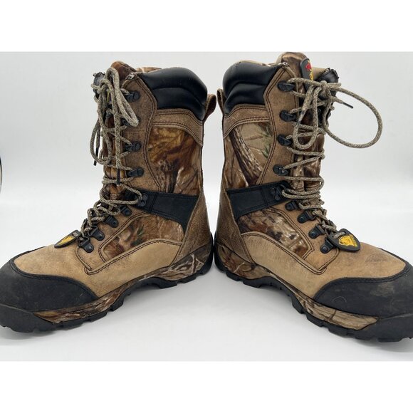 Herman Survivors 1000 Gram Thinsulate Insulated Waterproof Camo Hunting Boots Si - Picture 8 of 10